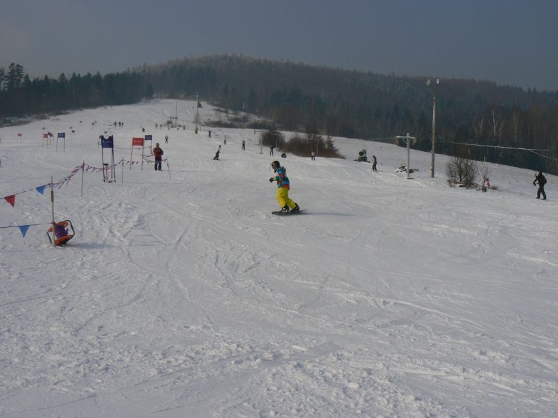 Zimowa Spartakiada na stoku Andaluzja w Międzybrodziu Bialskim
