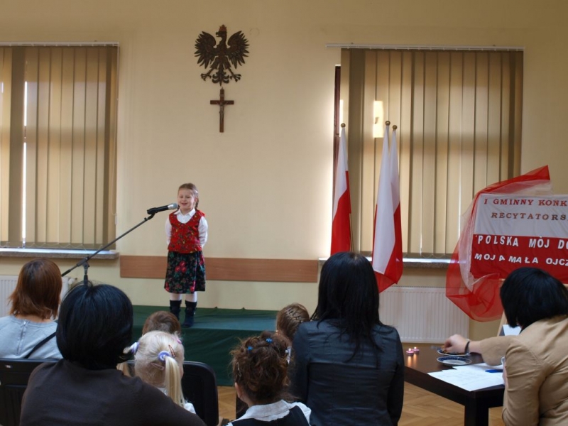 Konkurs recytatorski - Polska Mój Dom, Moja Mała Ojczyzna