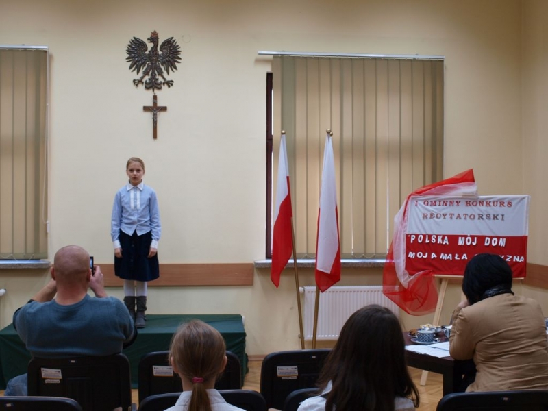 Konkurs recytatorski - Polska Mój Dom, Moja Mała Ojczyzna