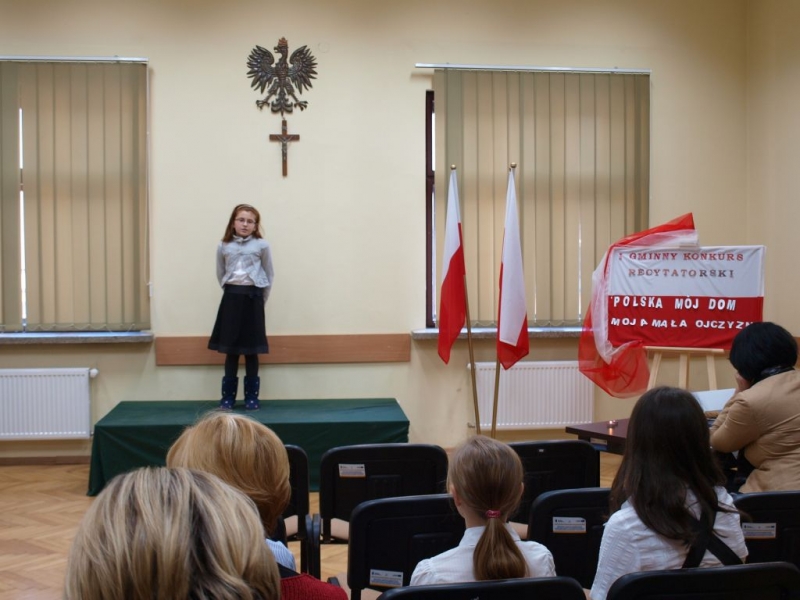 Konkurs recytatorski - Polska Mój Dom, Moja Mała Ojczyzna