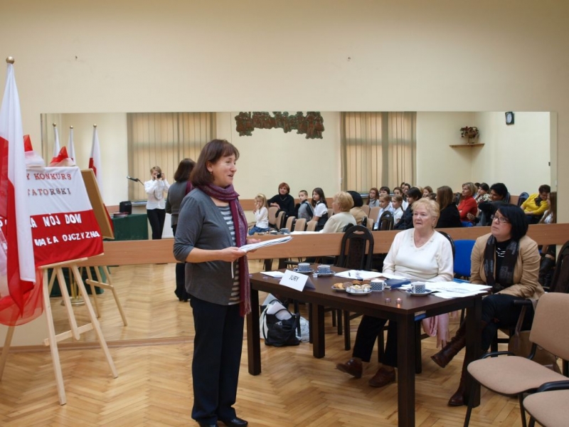 Konkurs recytatorski - Polska Mój Dom, Moja Mała Ojczyzna