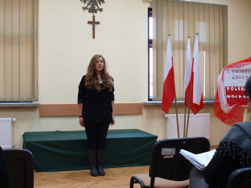 Konkurs recytatorski - Polska Mój Dom, Moja Mała Ojczyzna