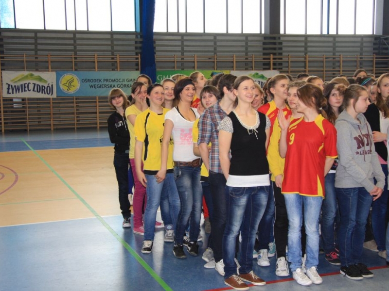 Zakończenie rozgrywek Podbeskidzkiej Ligi Amatorskiej Piłki Ręcznej Dziewcząt w sezonie 2011-2012