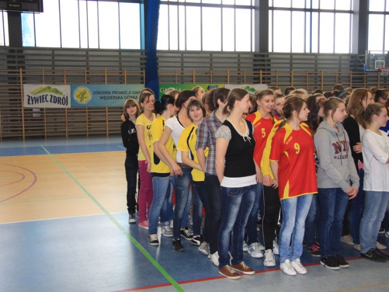 Zakończenie rozgrywek Podbeskidzkiej Ligi Amatorskiej Piłki Ręcznej Dziewcząt w sezonie 2011-2012