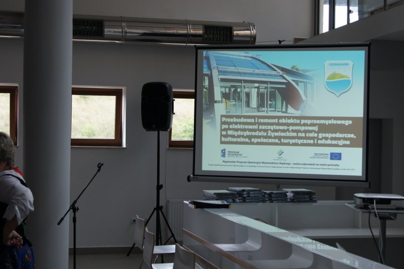 Otwarcie obiektu poprzemysłowego po elektrowni szczytowo pompowej w Międzybrodziu Żywieckim