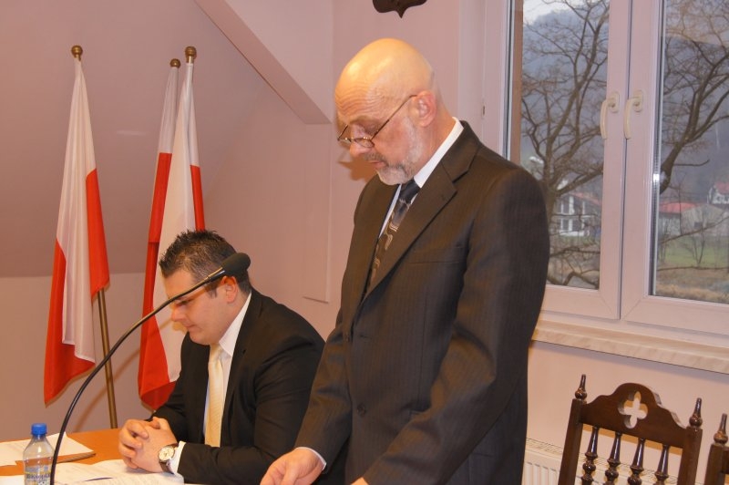  II sesja Rady Gminy Czernichów - ślubowanie Wójta Gminy