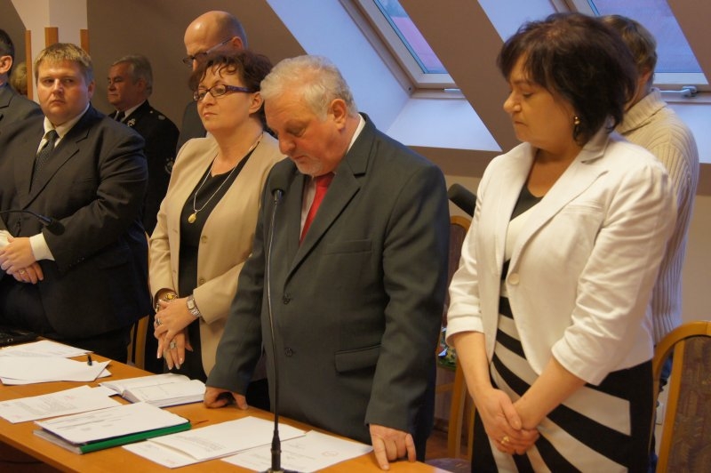  II sesja Rady Gminy Czernichów - ślubowanie Wójta Gminy