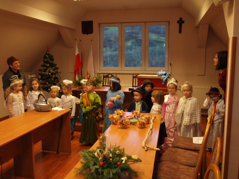 Kolędowanie w urzędzie gminy