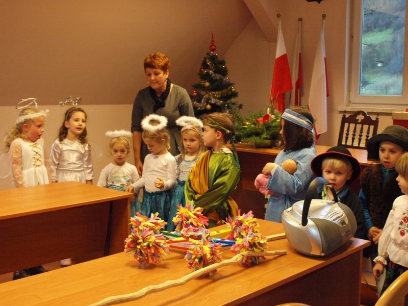 Kolędowanie w urzędzie gminy