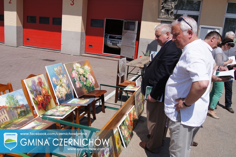 Fotorelacja Wernisażu I Międzynarodowego Pleneru Malarskiego OSP