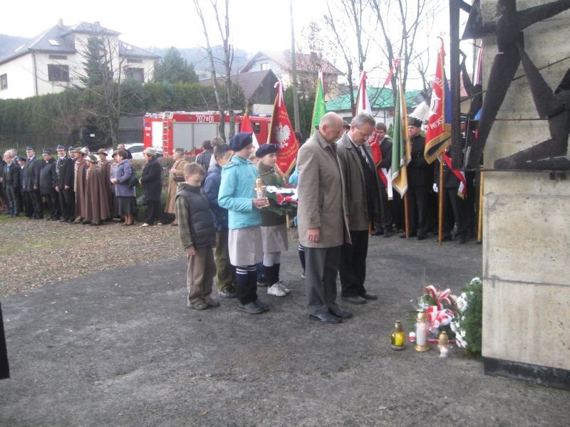 Obchody uroczystośi 11 Listopada w Gmine Czernichów