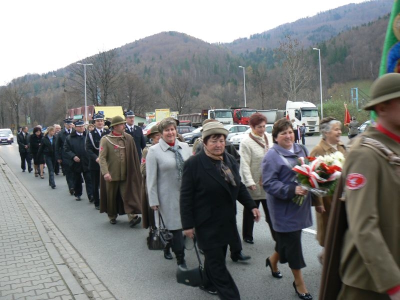 Obchody uroczystośi 11 Listopada w Gmine Czernichów