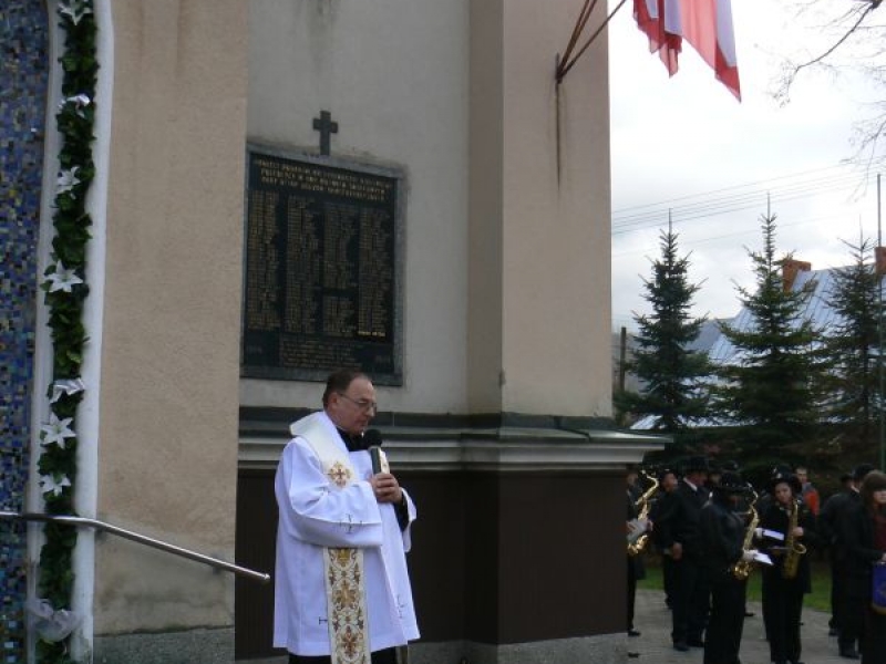 Obchody uroczystośi 11 Listopada w Gmine Czernichów
