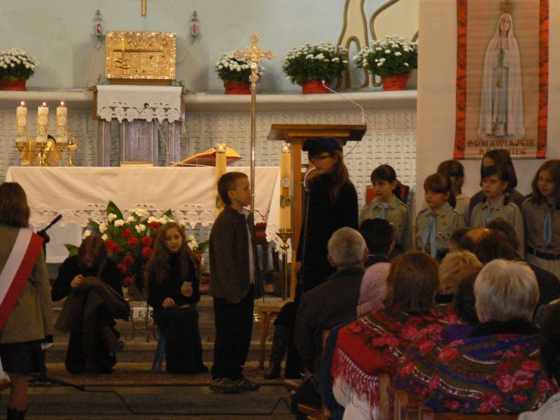 Obchody uroczystośi 11 Listopada w Gmine Czernichów