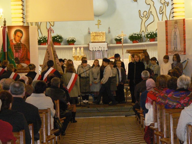 Obchody uroczystośi 11 Listopada w Gmine Czernichów