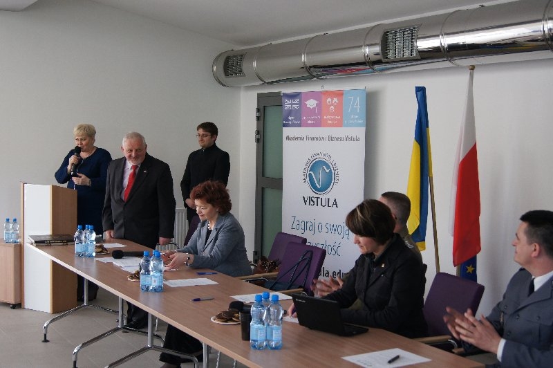 Polsko Ukraińska konferencja naukowa pn. Różne aspekty bezpieczeństwa na obszarach przygranicznych państwa a prawa wolności i obowiązki jednostki